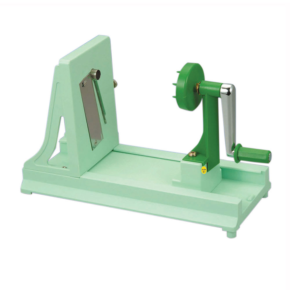 Winco VTS-3G Plastic Spiral Food Slicer, Vegetables, Manual
