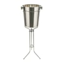 Winco WB-8S 29 2/5" Wine Bucket Stand - Stainless Steel, Mirror Finish thumbnail 2