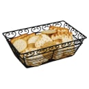 Winco WBKG-9 Rectangular Bread/Fruit Basket, 9 x 5 7/8 x 3"H, Wire thumbnail 2