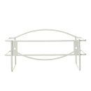 Winco WHW-11 Glove Box Holder - 10" x 3" x 5", Metal, White thumbnail 2