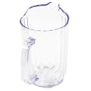 Winco WPC-32 32 oz Plastic Pitcher w/ Fluted Sides, Clear thumbnail 5