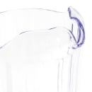 Winco WPC-32 32 oz Plastic Pitcher w/ Fluted Sides, Clear thumbnail 7