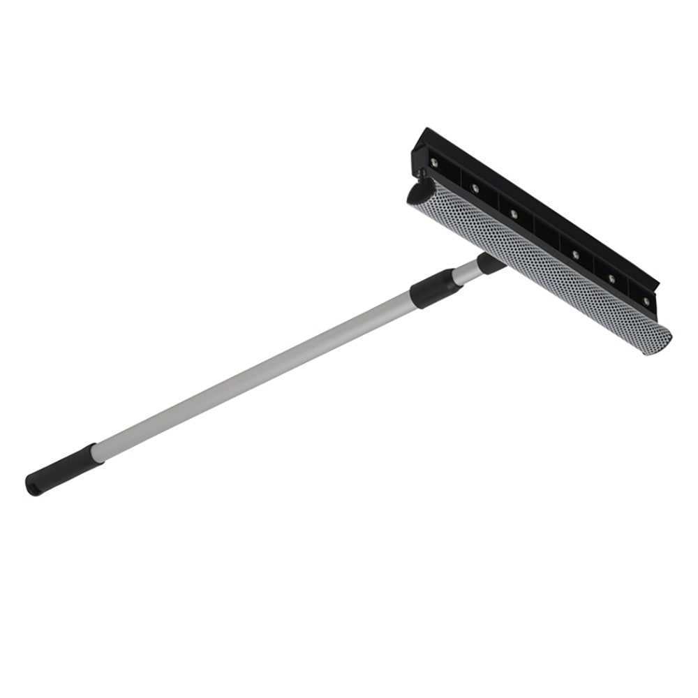 Winco WS-15 15" Window Squeegee w/ Telescoping Handle, Aluminum