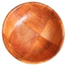 Winco WWB-6 6" Round Salad Bowl, Woven Wood thumbnail 2