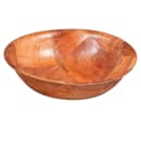 Winco WWB-6 6" Round Salad Bowl, Woven Wood thumbnail 3