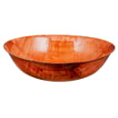Winco WWB-8 8" Round Salad Bowl, Woven Wood thumbnail 3