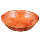 Winco WWB-8 8" Round Salad Bowl, Woven Wood thumbnail 4