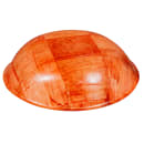 Winco WWB-8 8" Round Salad Bowl, Woven Wood thumbnail 5