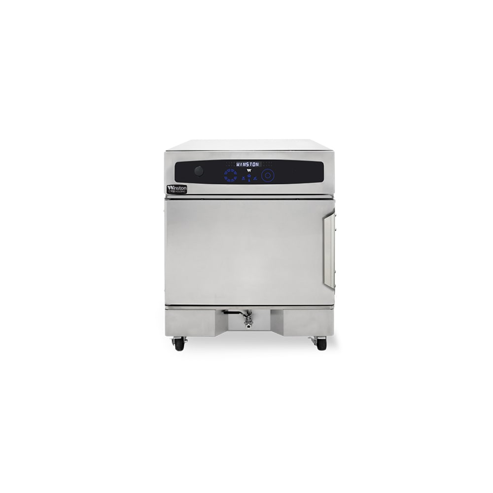 Winston HOV5-04UV Half Height Insulated Mobile Heated Cabinet w/ (4) Pan Capacity - Right Hinge, 120v