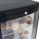 Turbo Air CRT-77-2R-N 16 3/4" Countertop Refrigerator w/ Pass Thru Access - Swing Glass Door, Black, 115v thumbnail 3