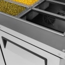 Turbo Air JBT-72-N 66 1/8" J Series Cold Food Bar - (15) Pan Capacity, Floor Model, Stainless Steel thumbnail 11