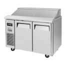 Turbo Air JST-48-N 48" J Series Sandwich/Salad Prep Table w/ Refrigerated Base, 115v thumbnail 2