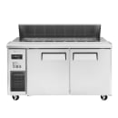 Turbo Air JST-60-N 60" J Series Sandwich/Salad Prep Table w/ Refrigerated Base, 115v thumbnail 4