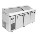 Turbo Air JST-72-N 72" J Series Sandwich/Salad Prep Table w/ Refrigerated Base, 115v thumbnail 4