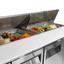 Turbo Air JST-72-N 72" J Series Sandwich/Salad Prep Table w/ Refrigerated Base, 115v thumbnail 6