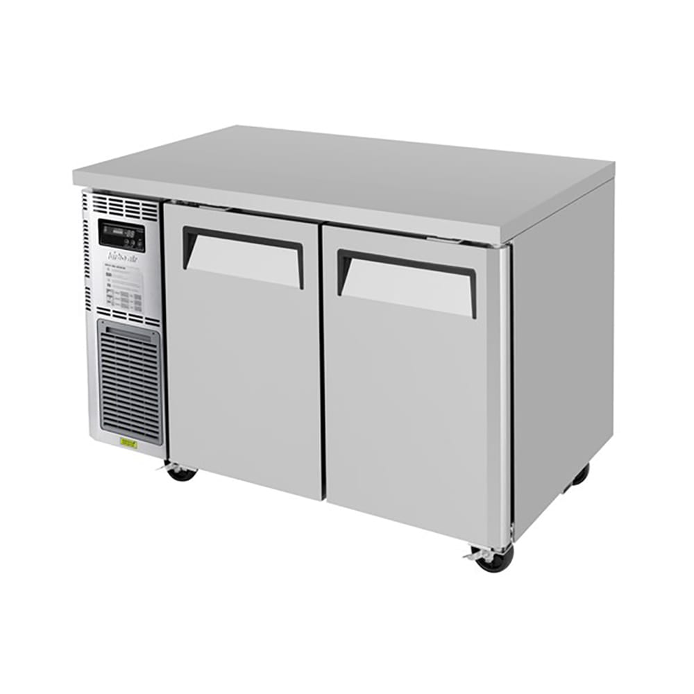 Turbo Air JUF-48-N 47 1/4" W Undercounter Freezer w/ (2) Sections & (2) Doors, 115v