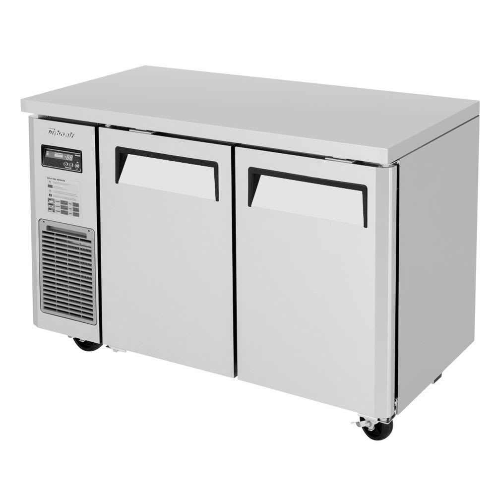 Turbo Air JUF-48S-N 47 1/4" W Undercounter Freezer w/ (2) Section & (2) Door, 115v
