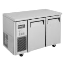 Turbo Air JUF-48S-N 47 1/4" W Undercounter Freezer w/ (2) Section & (2) Door, 115v thumbnail 3