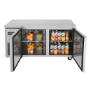 Turbo Air JUF-60-N 59" W Undercounter Freezer w/ (2) Section & (2) Door, 115v thumbnail 3