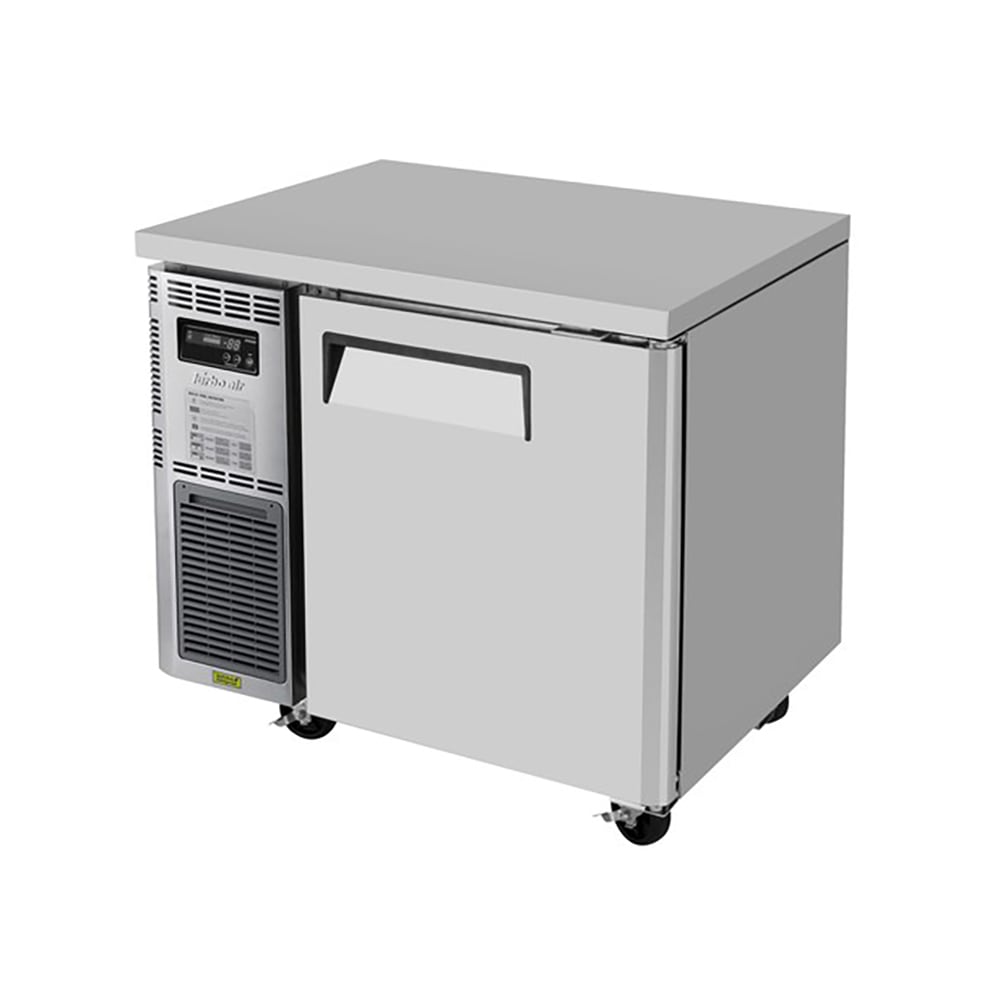 Turbo Air JUR-36-N6 35 3/8" W Undercounter Refrigerator w/ (1) Section & (1) Door, 115v