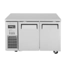 Turbo Air JUR-48S-N6 47 1/4" W Undercounter Refrigerator w/ (2) Section & (2) Door, 115v thumbnail 2
