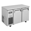 Turbo Air JUR-48S-N6 47 1/4" W Undercounter Refrigerator w/ (2) Section & (2) Door, 115v thumbnail 3