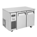 Turbo Air JURF-48-N 47 1/4" W Undercounter Refrigerator/Freezer w/ (2) Section & (2) Door, 115v thumbnail 3