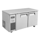 Turbo Air JURF-60-N 59" W Undercounter Refrigerator/Freezer w/ (2) Section & (2) Door, 115v thumbnail 4
