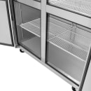 Turbo Air M3F47-4-N 51 7/8" M3 Series Two Section Reach In Freezer, (4) Left/Right Hinge Solid Doors, 115v thumbnail 10
