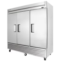 Turbo Air M3R72-3-N 77 3/4" Three Section Reach In Refrigerator, (3) Left/Right Hinge Solid Doors, 115v thumbnail 8