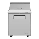 Turbo Air MST-28-N 28" M3 Series Sandwich/Salad Prep Table w/ Refrigerated Base, 115v thumbnail 2