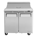 Turbo Air MST-36-N6 36" M3 Series Sandwich/Salad Prep Table w/ Refrigerated Base, 115v thumbnail 2