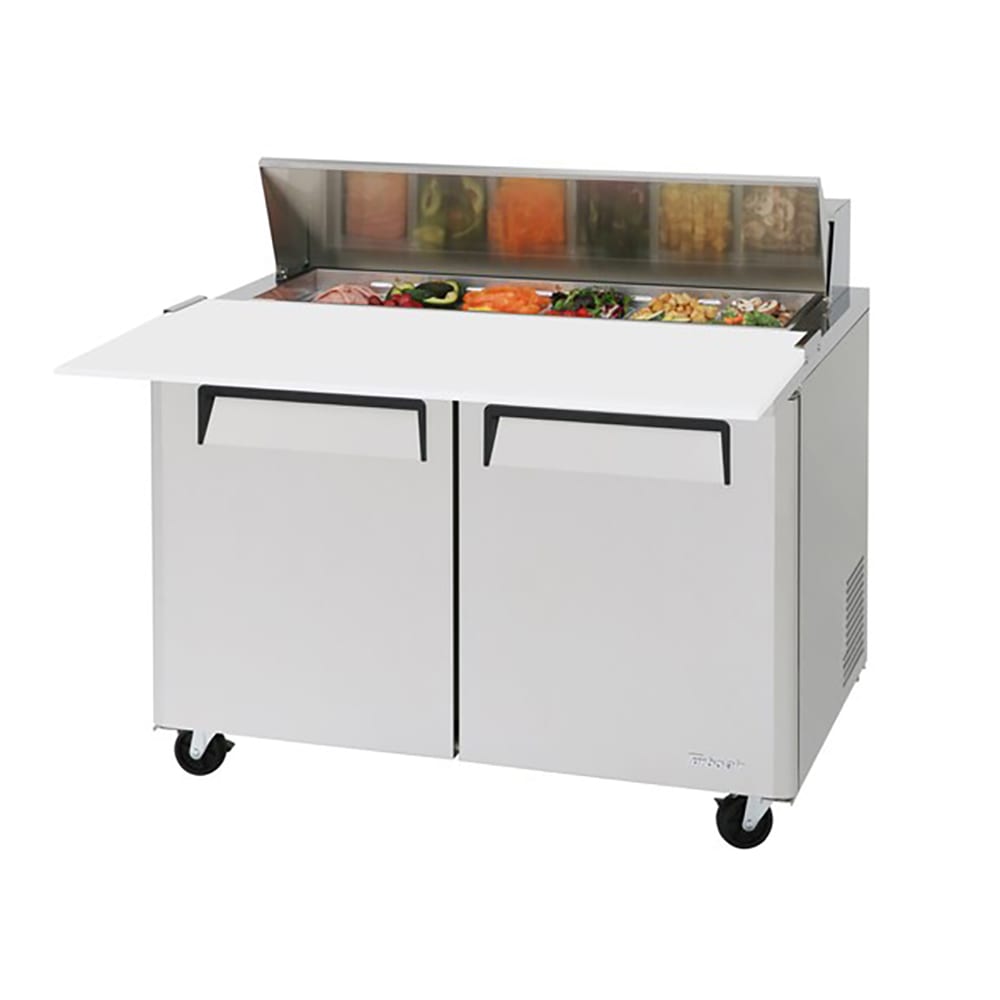 Turbo Air MST-48-12-N 48 1/4" M3 Series Sandwich/Salad Prep Table w/ Refrigerated Base, 115v