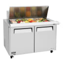 Turbo Air MST-48-18-N 48" M3 Series Mega Top Sandwich/Salad Prep Table w/ Refrigerated Base, 115v thumbnail 6