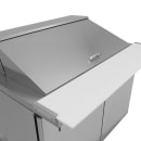 Turbo Air MST-48-18-N 48" M3 Series Mega Top Sandwich/Salad Prep Table w/ Refrigerated Base, 115v thumbnail 9