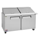 Turbo Air MST-60-24-N 60" M3 Series Mega Top Sandwich/Salad Prep Table w/ Refrigerated Base, 115v thumbnail 5