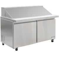 Turbo Air MST-60-24-N 60" M3 Series Mega Top Sandwich/Salad Prep Table w/ Refrigerated Base, 115v thumbnail 8