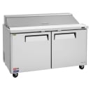 Turbo Air MST-60-N 60" M3 Series Sandwich/Salad Pep Table w/ Refrigerated Base, 115v thumbnail 5