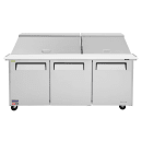 Turbo Air MST-72-30-N 73" M3 Series Mega Top Sandwich/Salad Prep Table w/ Refrigerated Base, 115v thumbnail 3