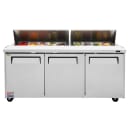 Turbo Air MST-72-N 73" M3 Series Sandwich/Salad Prep Table w/ Refrigerated Base, 115v thumbnail 4