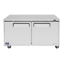 Turbo Air MUF-60-N 60 1/4" W Undercounter Freezer w/ (2) Sections & (2) Doors, 115v thumbnail 2