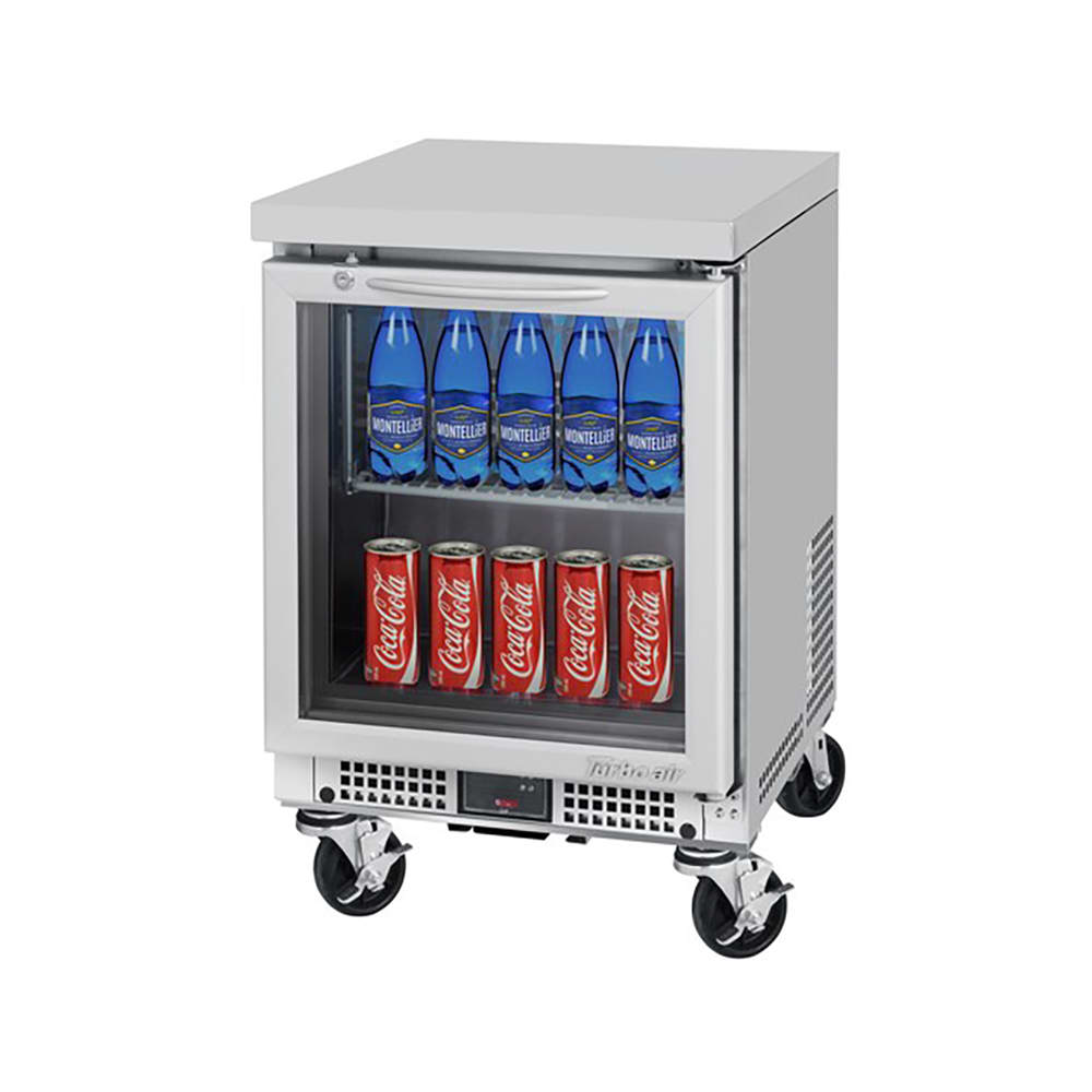 Turbo Air MUR-20SG-N6 20"W Undercounter Refrigerator w/ (1) Section & (1) Door, 115v