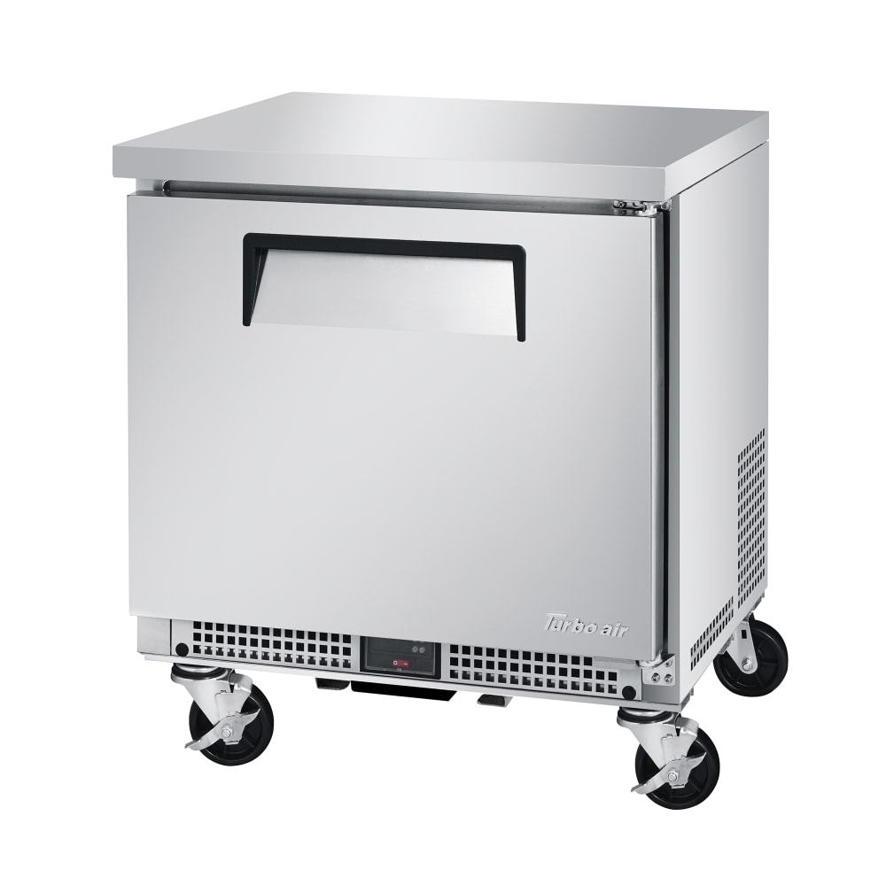 Turbo Air MUR-27S-N6 27"W Undercounter Refrigerator w/ (1) Section & (1) Door, 115v