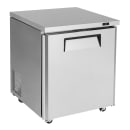 Turbo Air MUR-28L-N6 27 1/2" W Undercounter refrigerator w/ (1) Section & (1) Door, 115v thumbnail 3