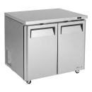 Turbo Air MUR-36-N6 36 1/4" W Undercounter Refrigerator w/ (2) Section & (2) Door, 115v thumbnail 3
