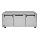 Turbo Air MUR-72-N 72 5/8" W Undercounter Refrigerator w/ (3) Section & (3) Door, 115v thumbnail 2