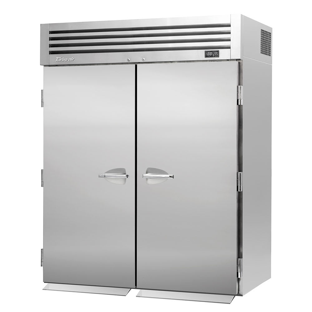 Turbo Air PRO-50F-RI-N 66 7/8" PRO Series Two Section Roll In Freezer, (2) Left/Right Hinge Solid Doors, 115v