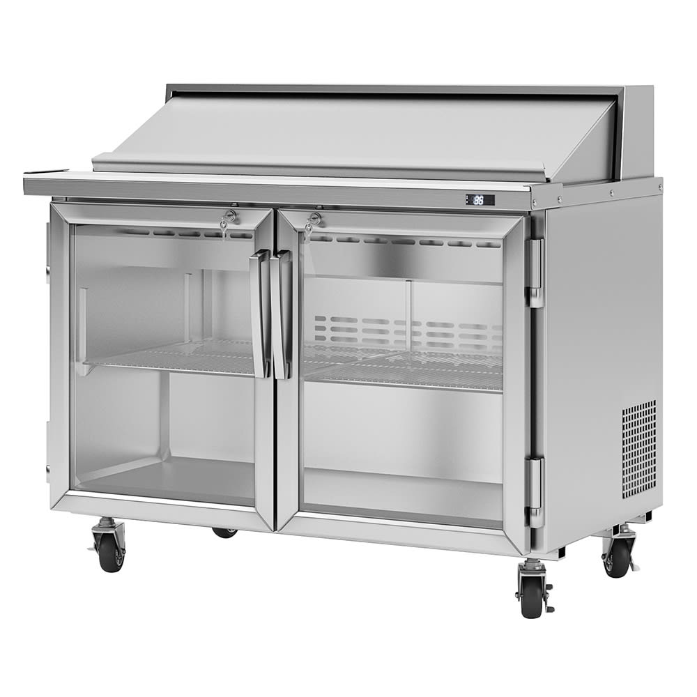 Turbo Air PST-48-G-N 48 1/4" PRO Series Sandwich/Salad Prep Table w/ Refrigerated Base, 115v