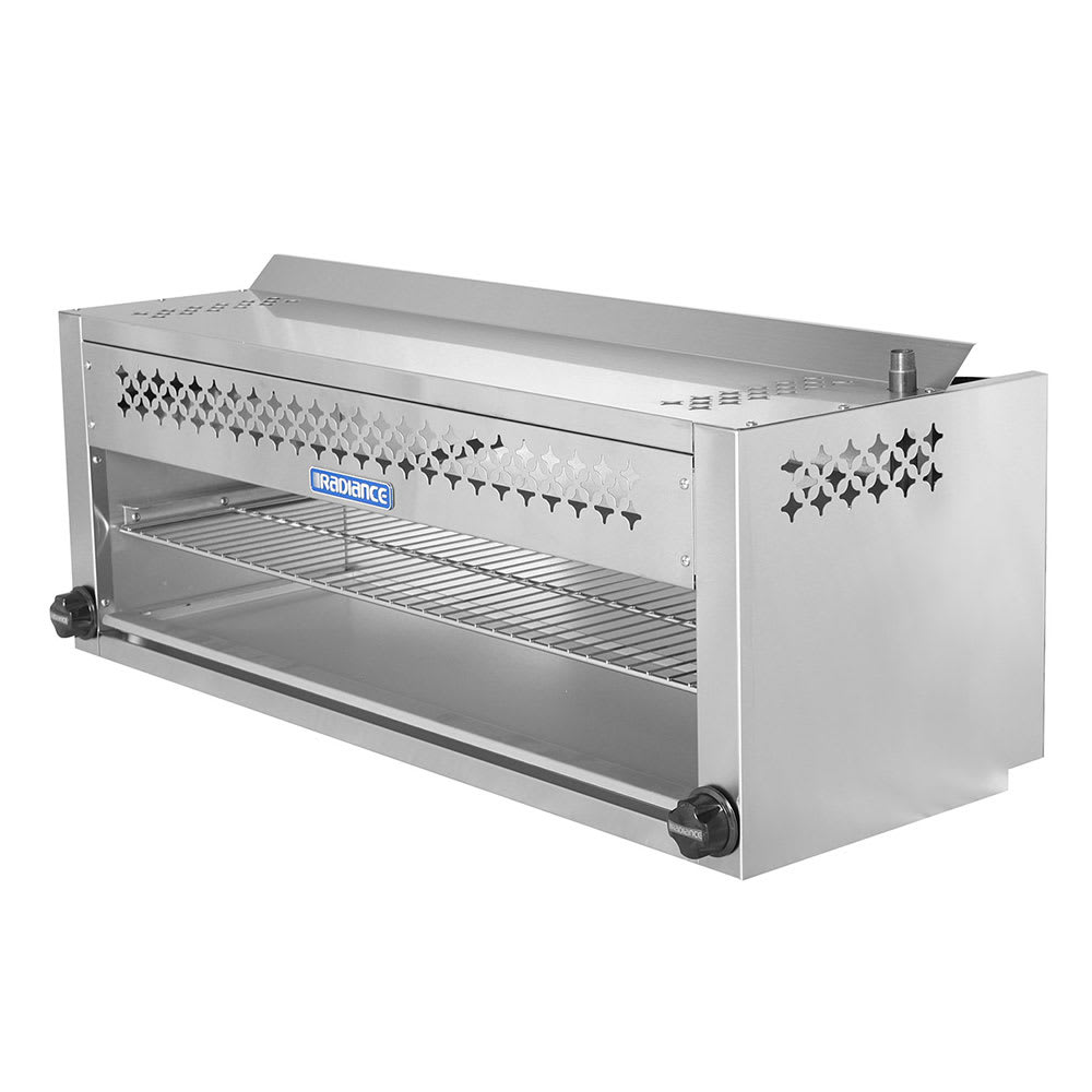 Turbo Air TACM-48 48" Gas Cheese Melter w/ Infrared Burner, Stainless, Natural Gas