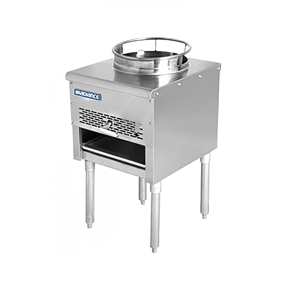 Turbo Air TAWR-13-JB Wok Range w/ 13" Opening, Natural Gas